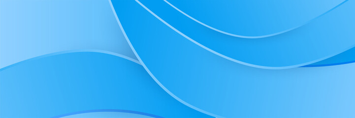 Vector abstract graphic design banner pattern background template. Blue abstract banner background