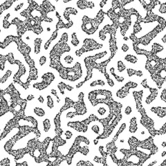 Poster - Monochrome abstract image in a modern style.