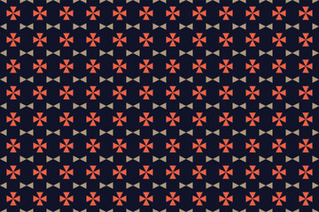 Wall Mural - Minimal geometric texture seamless pattern. Repeating simple geometrical shapes modern background.