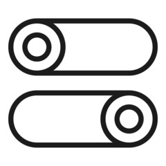 Poster - Edit tool tube icon outline vector. Stroke data. Web computer