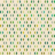 The Green Round Plants Leaves Patterns, Seamless Pattern
