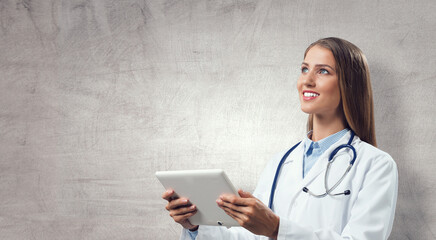 Wall Mural - moderm medicine concept . mixed media