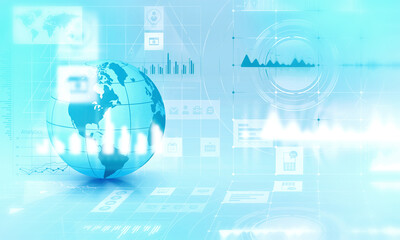 Poster - Global communication and technology Image