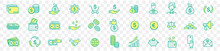 Line Icon Of Vector Business And Finance