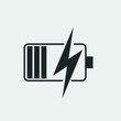 © Pethias - Battery fast charging vector icon illustration sign