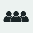 © Pethias - Group of people vector icon illustration sign