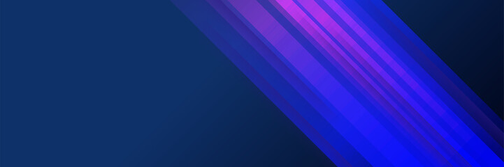 Modern abstract dark blue banner background. Vector illustration template with pattern. Design for technology, business, corporate, institution, party, festive, seminar, and talks.