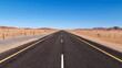 © Eleseus - Low angle view of the road in Republic of South Africa to Namibia