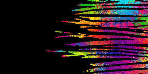 Poster - Bright abstract image in a modern style.