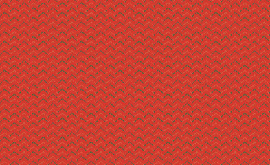 Canvas Print - Seamless ethnic and geometric pattern for fabric, Textile ornament in a red color