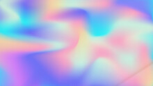 Cold Holographic Gradient Mesh - Texture Background - Purple - Blue - Cold Collors