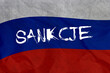 Russian flag, Ukraine, stop war, sankcje