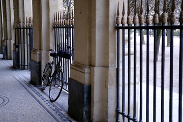 Wall Mural - The architecture of the garden Royal palace. Paris, France.