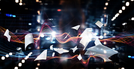 Poster - Business and innovation concept