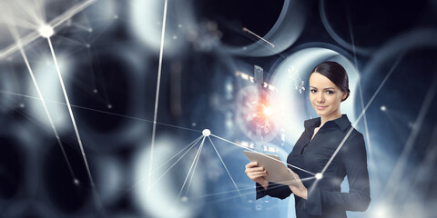 Poster - Social Web Network Concept