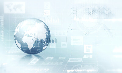 Poster - Global communication and technology Image