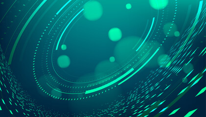 Poster - digital technology background. abstract tech visual for science template. industrial artificial inte