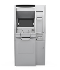 Wall Mural - Automated Teller Machine Isolated