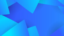 Modern Blue Abstract Presentation Background. Vector Illustration