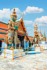 Wall Mural - Grand Palace in Bangkok city, Thailand