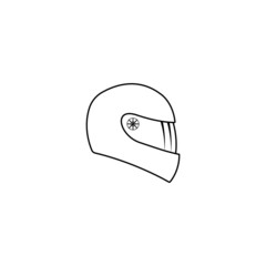 Sticker - Helmet icon