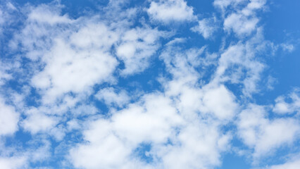 Wall Mural - blue sky with clouds - background
