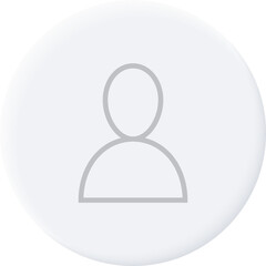 Wall Mural - neumorphism interface button. modern website or mobile app design. neumorphic ui ux white design.