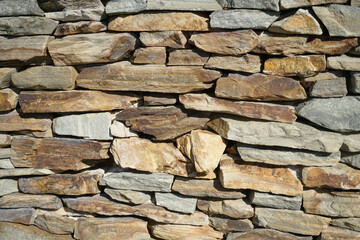 Wall Mural - close up on stone wall background