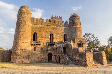 Wall Mural - Fasilidas palace in the Royal Enclosure in Gondar, Ethiopia