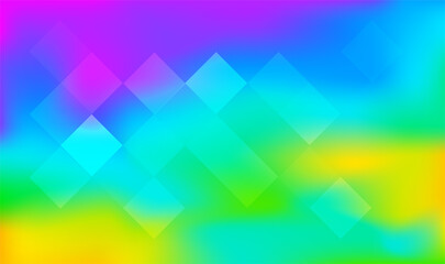 Wall Mural - Abstract colorful blurred gradient mesh background in bright Colorful smooth. Easy editable soft colored vector illustration, Suitable For Wallpaper, Banner, Background, Card, landing page