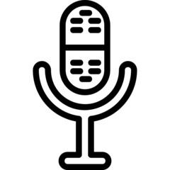 Sticker - Mic Icon