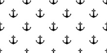 Anchor Seamless Pattern Vector Helm Boat Wave Pirate Maritime Nautical Sea Ocean Repeat Wallpaper Tile Background Illustration Design Scarf Isolated