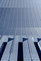 Poster - Exterior of modern building. Architecture abstract background