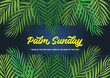 © tujuh17belas - Palm Sunday. Vector illustration