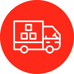 Sticker - Truck Icon