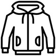 hoody1 outline icon