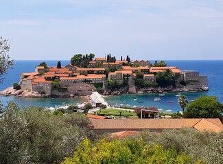 Canvas Print - Sveti Stefan, Monténégro	
