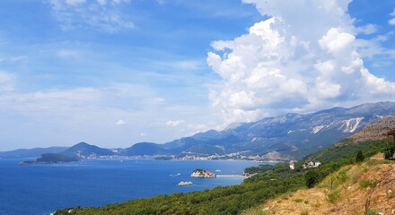 Canvas Print - Sveti Stefan, Monténégro	
