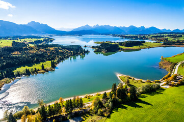 Poster - Lake Forggensee near Fuessen