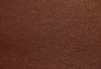 Wall Mural - Beautiful bright eco-leather, animal skin texture in brown color, close-up as a background.