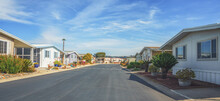 Mobile Home Park, Age-restricted (55 ) Community In Oceano, California, Street View