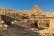 Underground tombs at Giza pyramids, Egypt