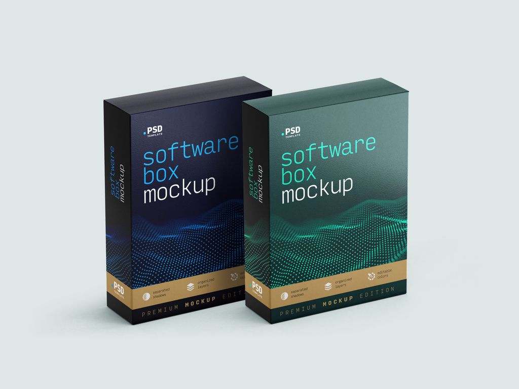 Software Box Mockup Stock Template | Adobe Stock
