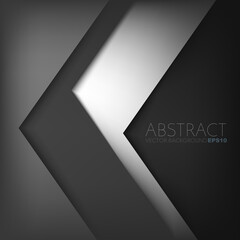 Poster - abstract metal background with place for text