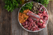 Raw Meat Feeding Or Raw Food For Dogs