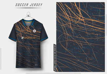 Wall Mural - Soccer jersey design for sublimation 