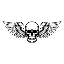 Skull And Wings