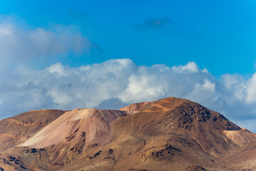 Wall Mural - mountain and clouds