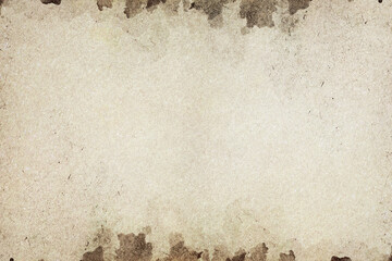 Wall Mural - Old brown paper grunge background. Abstract liquid coffee color texture.