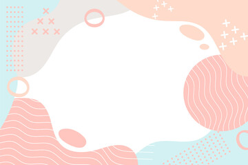 Wall Mural - abstract background in flat design